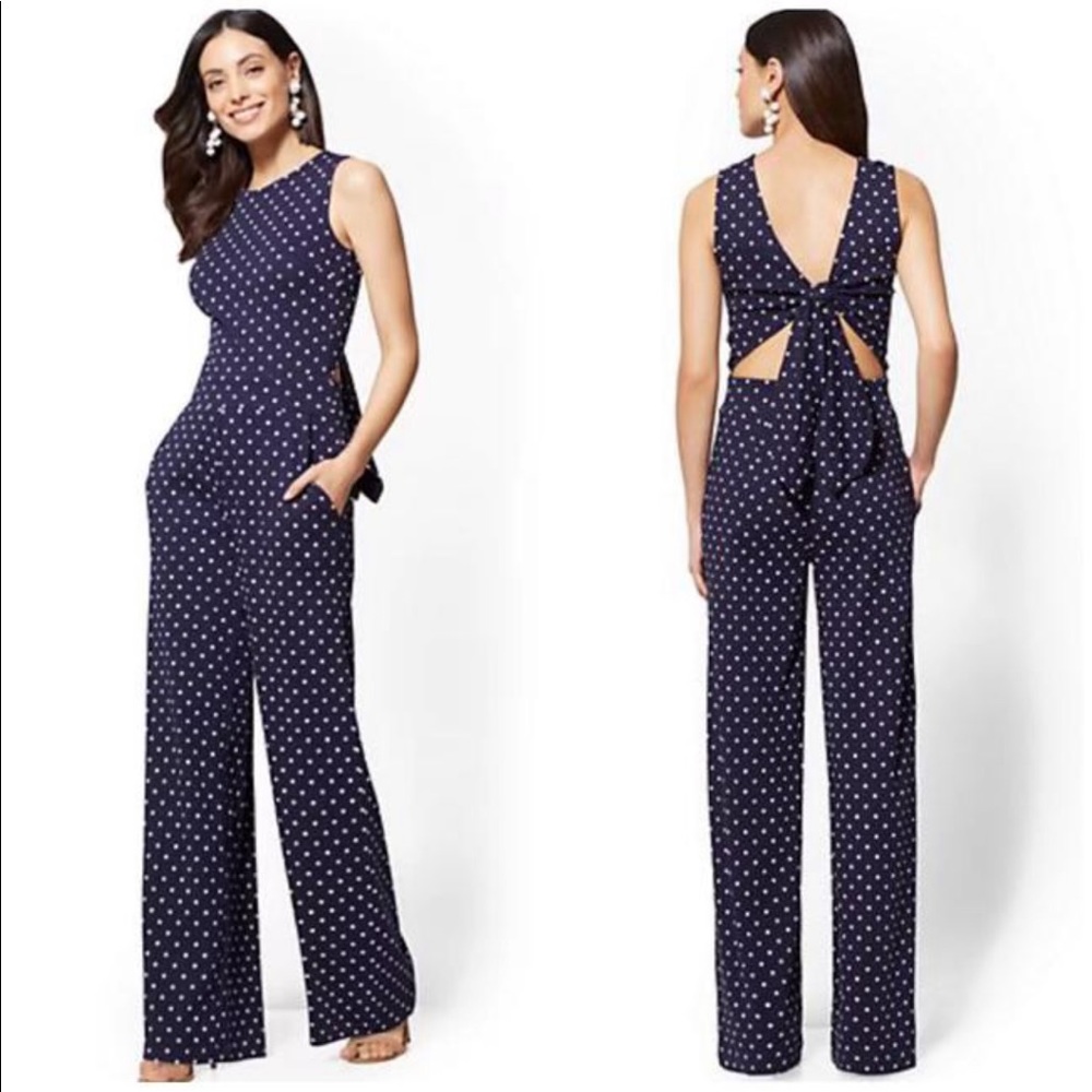 NEW Chic Polka Dot Jumpsuit,size XL